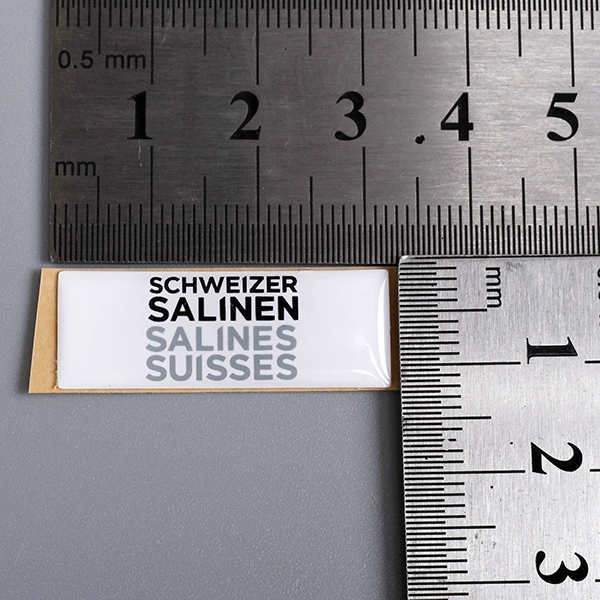 Väderbeständig epoxiharts Custom Print Stark Sticky PU-dekal